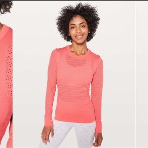 Lululemon Pink Long Sleeve